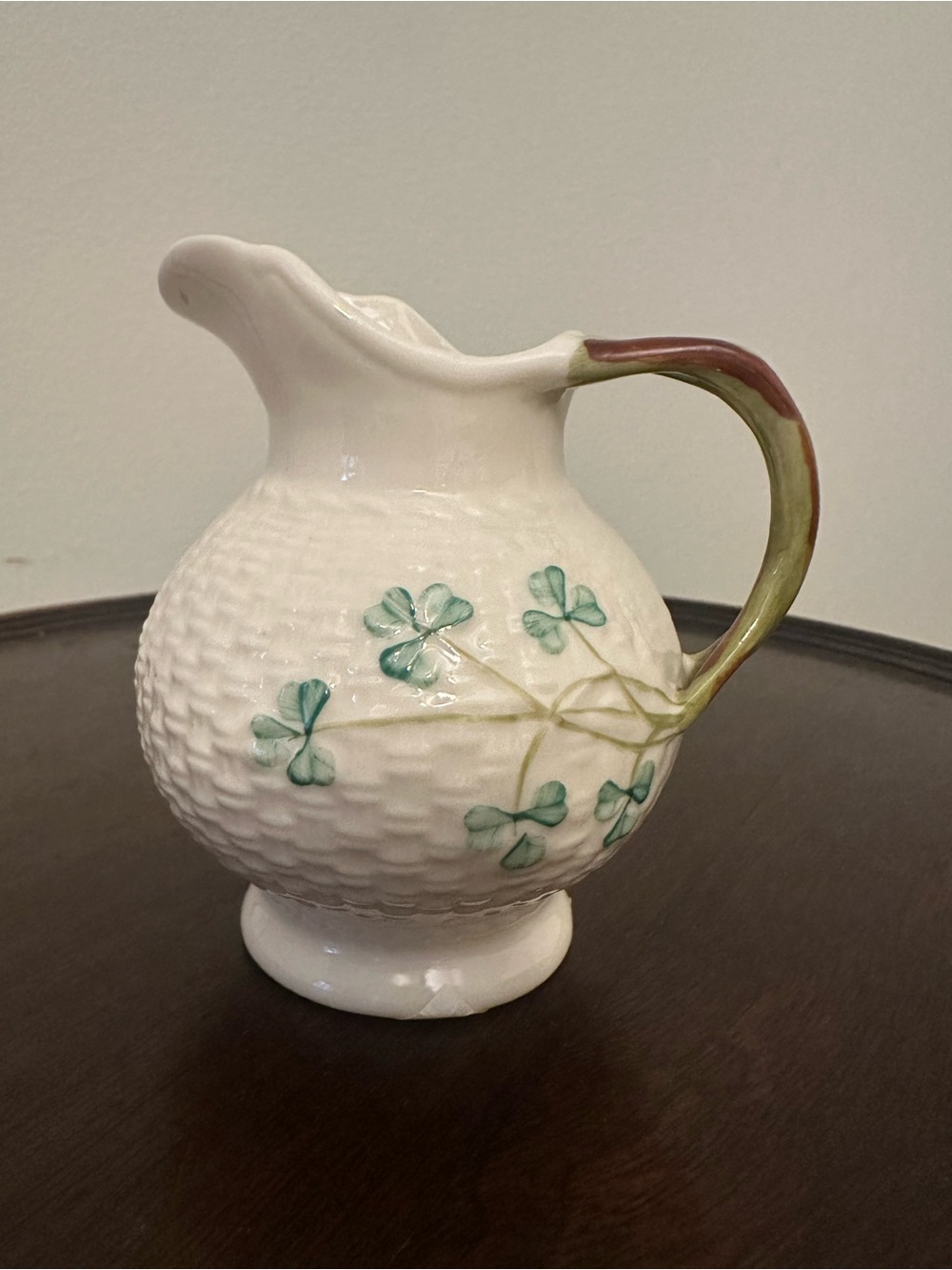 Belleek Shamrock Creamer